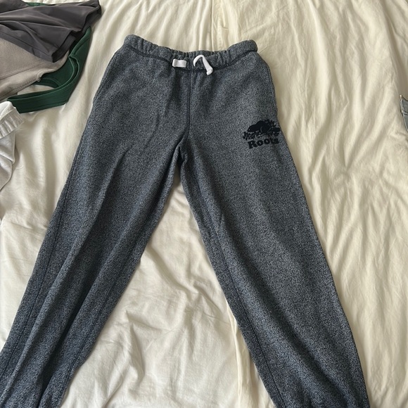 Navy blue salt and pepper roots sweatpants - Picture 1 of 1